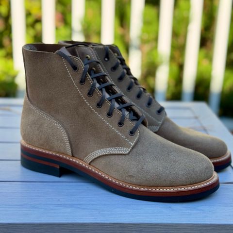 John Lofgren M-43 Service Shoes in Horween Natural Chromexcel Roughout