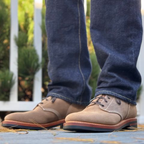 John Lofgren M-43 Service Shoes in Horween Natural Chromexcel Roughout