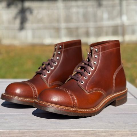 View photo of John Lofgren Combat Boots in Horween Timber Chromexcel