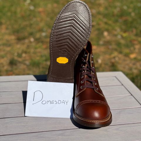 View photo of John Lofgren Combat Boots in Horween Timber Chromexcel