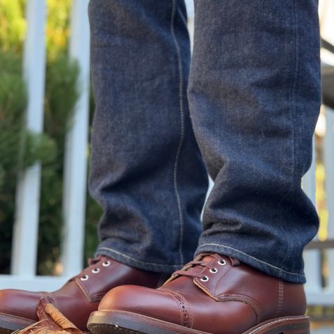 View photo of John Lofgren Combat Boots in Horween Timber Chromexcel