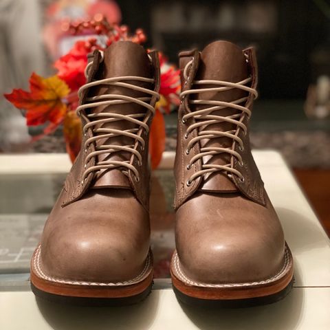 Nicks Robert in Horween Natural Chromexcel