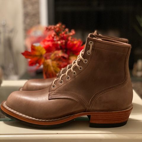 Nicks Robert in Horween Natural Chromexcel