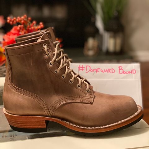 Nicks Robert in Horween Natural Chromexcel