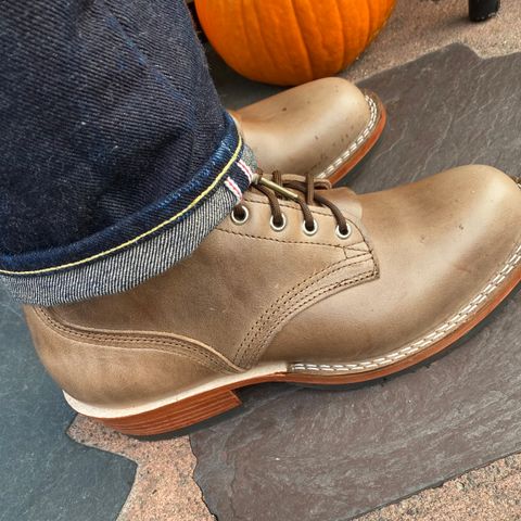 Nicks Robert in Horween Natural Chromexcel