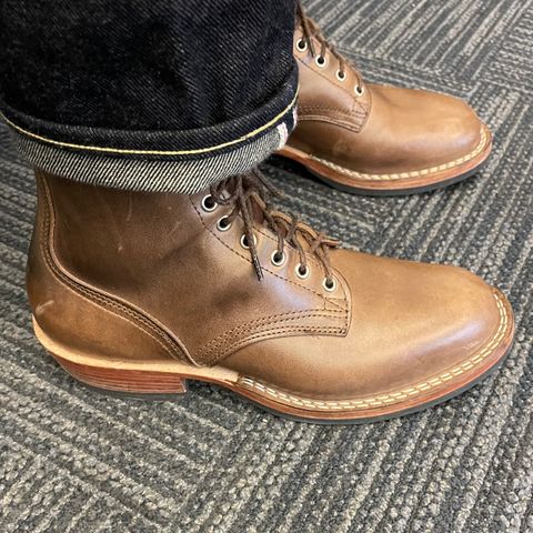 Nicks Robert in Horween Natural Chromexcel