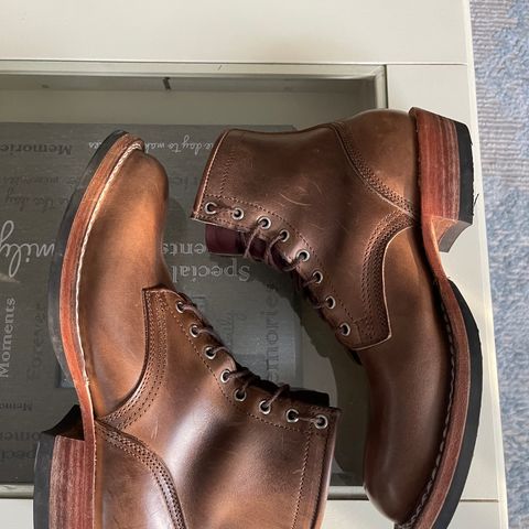 Nicks Robert in Horween Natural Chromexcel