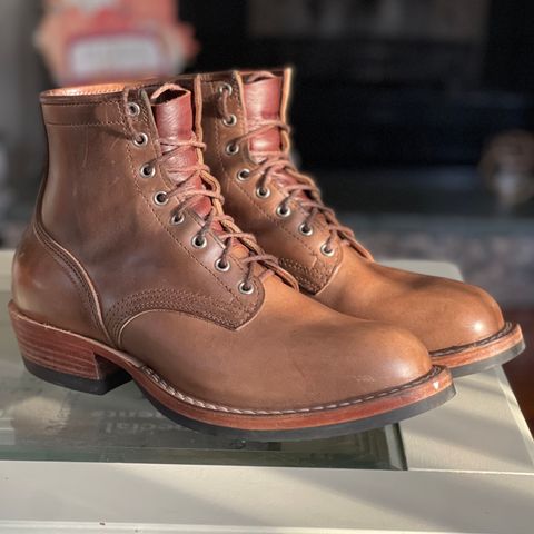 Nicks Robert in Horween Natural Chromexcel
