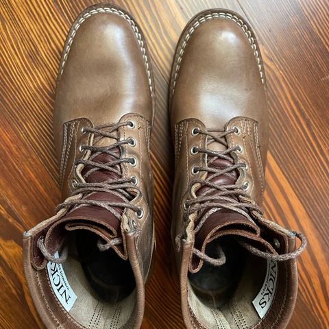 Nicks Robert in Horween Natural Chromexcel