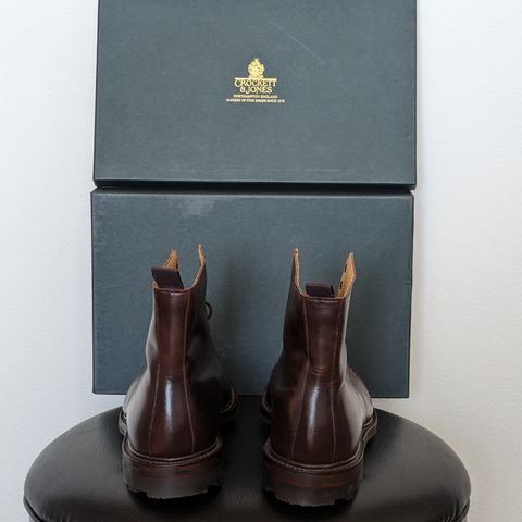 Crockett & Jones Coniston in Coffee Hurricane Hide
