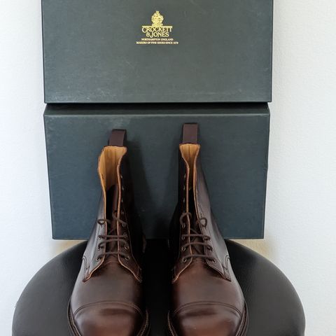 Crockett & Jones Coniston in Coffee Hurricane Hide