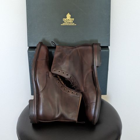 Crockett & Jones Coniston in Coffee Hurricane Hide