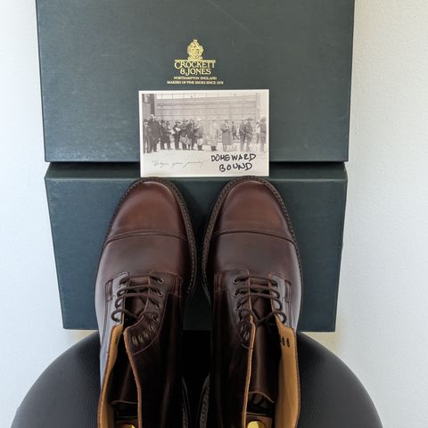 Crockett & Jones Coniston in Coffee Hurricane Hide