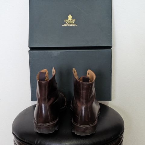 Crockett & Jones Coniston in Coffee Hurricane Hide