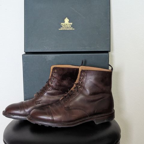 Crockett & Jones Coniston in Coffee Hurricane Hide