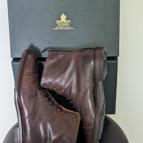 Crockett & Jones Coniston in Coffee Hurricane Hide