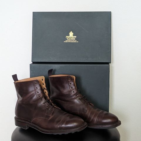 Crockett & Jones Coniston in Coffee Hurricane Hide