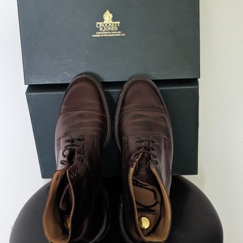 Crockett & Jones Coniston in Coffee Hurricane Hide