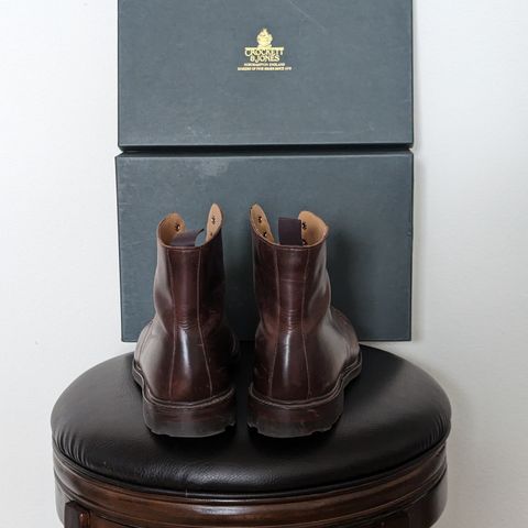 Crockett & Jones Coniston in Coffee Hurricane Hide