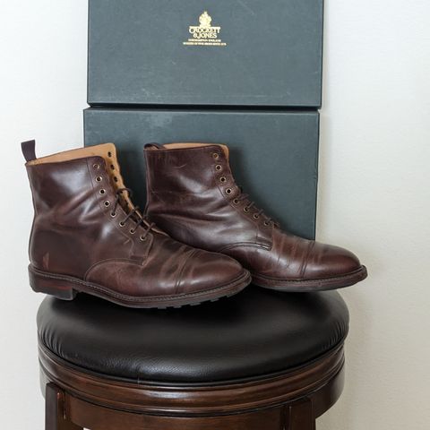 Crockett & Jones Coniston in Coffee Hurricane Hide