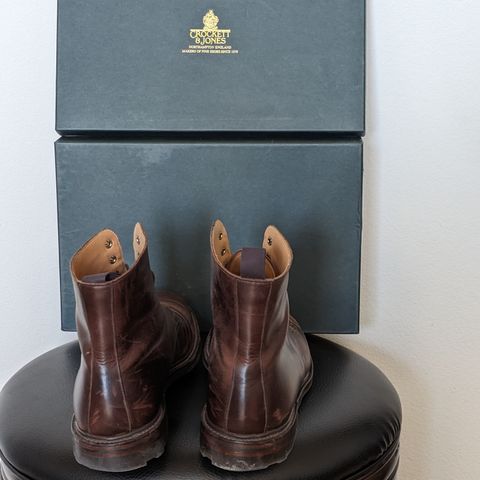 Crockett & Jones Coniston in Coffee Hurricane Hide