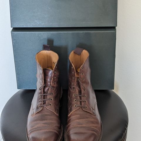 Crockett & Jones Coniston in Coffee Hurricane Hide