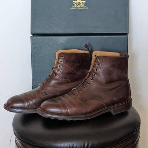 Crockett & Jones Coniston in Coffee Hurricane Hide