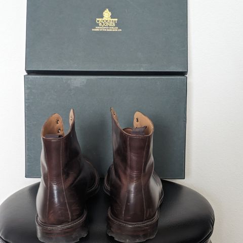 Crockett & Jones Coniston in Coffee Hurricane Hide