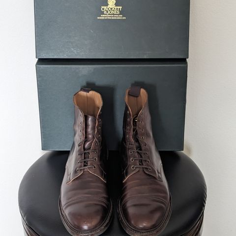 Crockett & Jones Coniston in Coffee Hurricane Hide