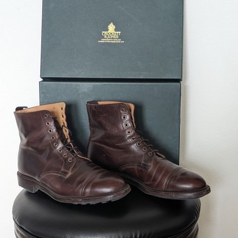 Crockett & Jones Coniston in Coffee Hurricane Hide