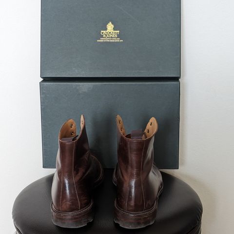 Crockett & Jones Coniston in Coffee Hurricane Hide