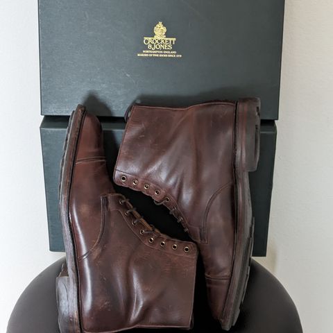 Crockett & Jones Coniston in Coffee Hurricane Hide