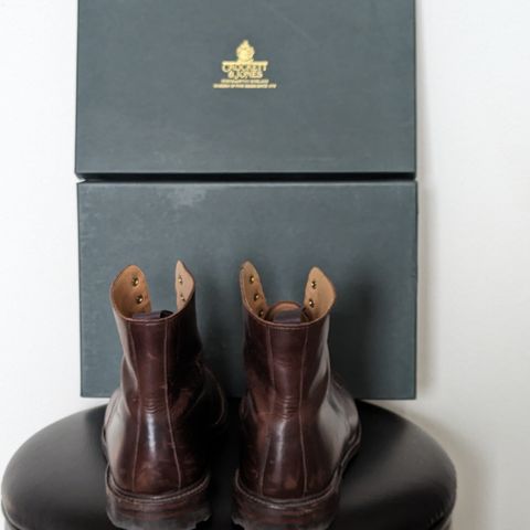Crockett & Jones Coniston in Coffee Hurricane Hide