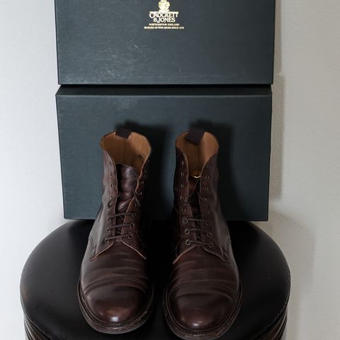 Crockett & Jones Coniston in Coffee Hurricane Hide