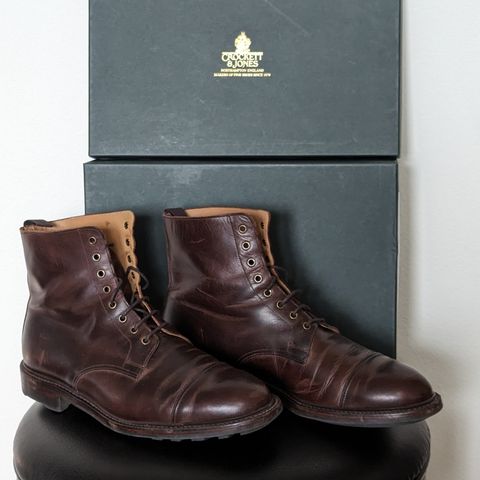 Crockett & Jones Coniston in Coffee Hurricane Hide