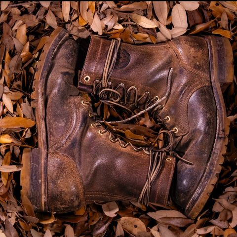 Frank's Ground Pounder in Horween Natural Waxed Flesh