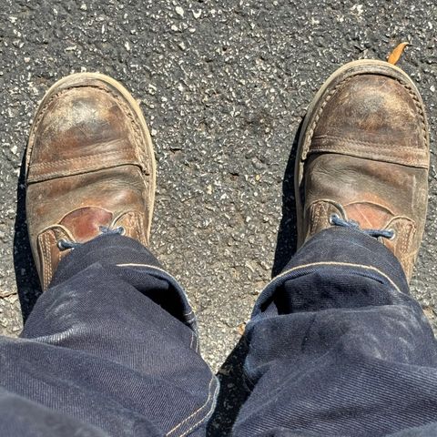 Nicks Traveler in Horween Orange Predator