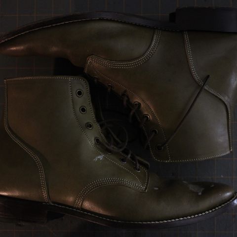 Jakkrabbits Officer Boots in Maryam Salvia Horsebutt