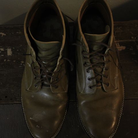 Jakkrabbits Officer Boots in Maryam Salvia Horsebutt