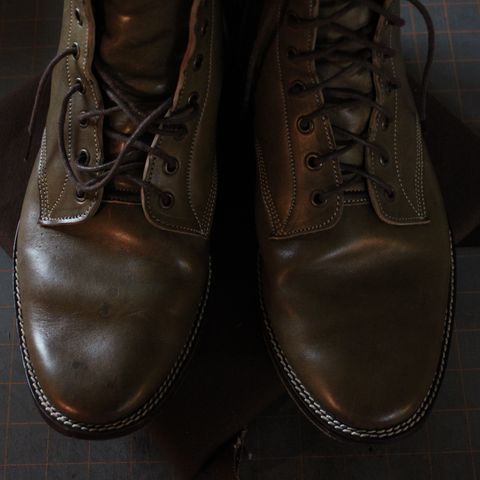 Jakkrabbits Officer Boots in Maryam Salvia Horsebutt