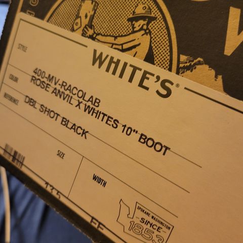 Search result thumbnail of White's x Rose Anvil Drifter 2.0 in Seidel Black Double Shot