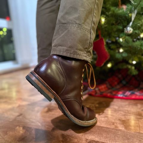 Viberg Service Boot in Horween Brown Chromexcel