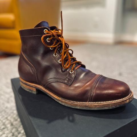 Viberg Service Boot in Horween Brown Chromexcel