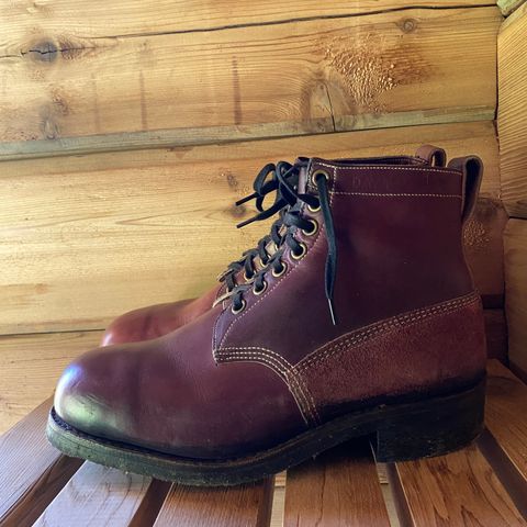 Dayton Boots 9496 Steel Toe in Unknown Leather