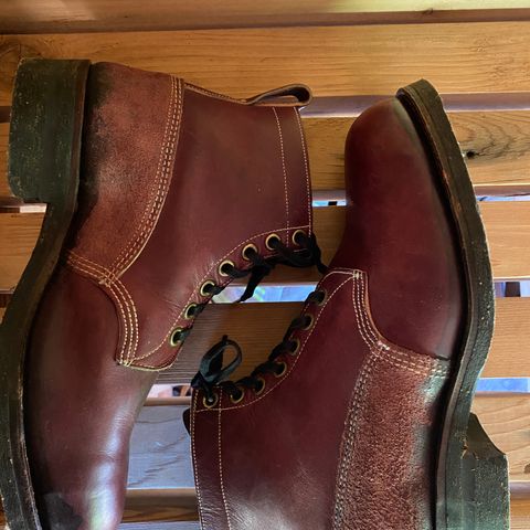 Dayton Boots 9496 Steel Toe in Unknown Leather