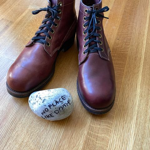 Dayton Boots 9496 Steel Toe in Unknown Leather