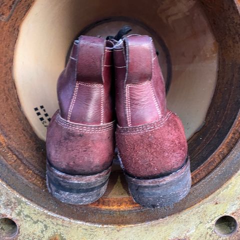 Dayton Boots 9496 Steel Toe in Unknown Leather