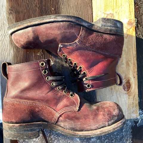 Dayton Boots 9496 Steel Toe in Unknown Leather