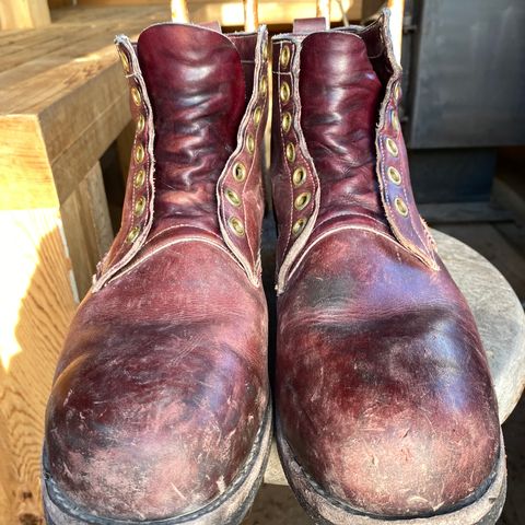 Dayton Boots 9496 Steel Toe in Unknown Leather