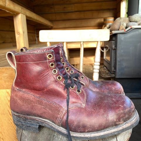 Dayton Boots 9496 Steel Toe in Unknown Leather